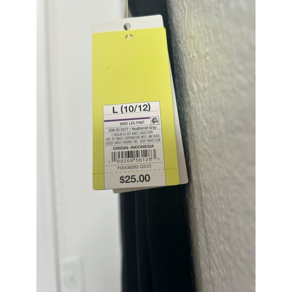 NWT Womens L (10/12) Black Wide Leg Pants - Super Soft - Picture 2 of 3